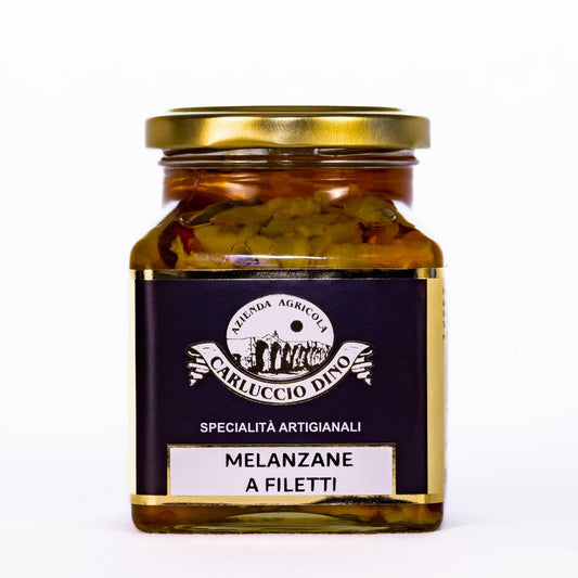 Melanzane a filetti sott'olio